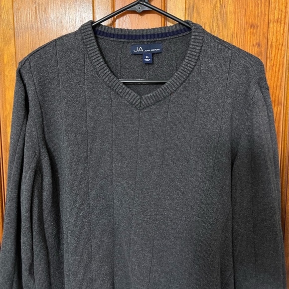 John Ashford - Men’s Dark Gray Sweater - Size Extra Large - Very Good Condition - Picture 4 of 8